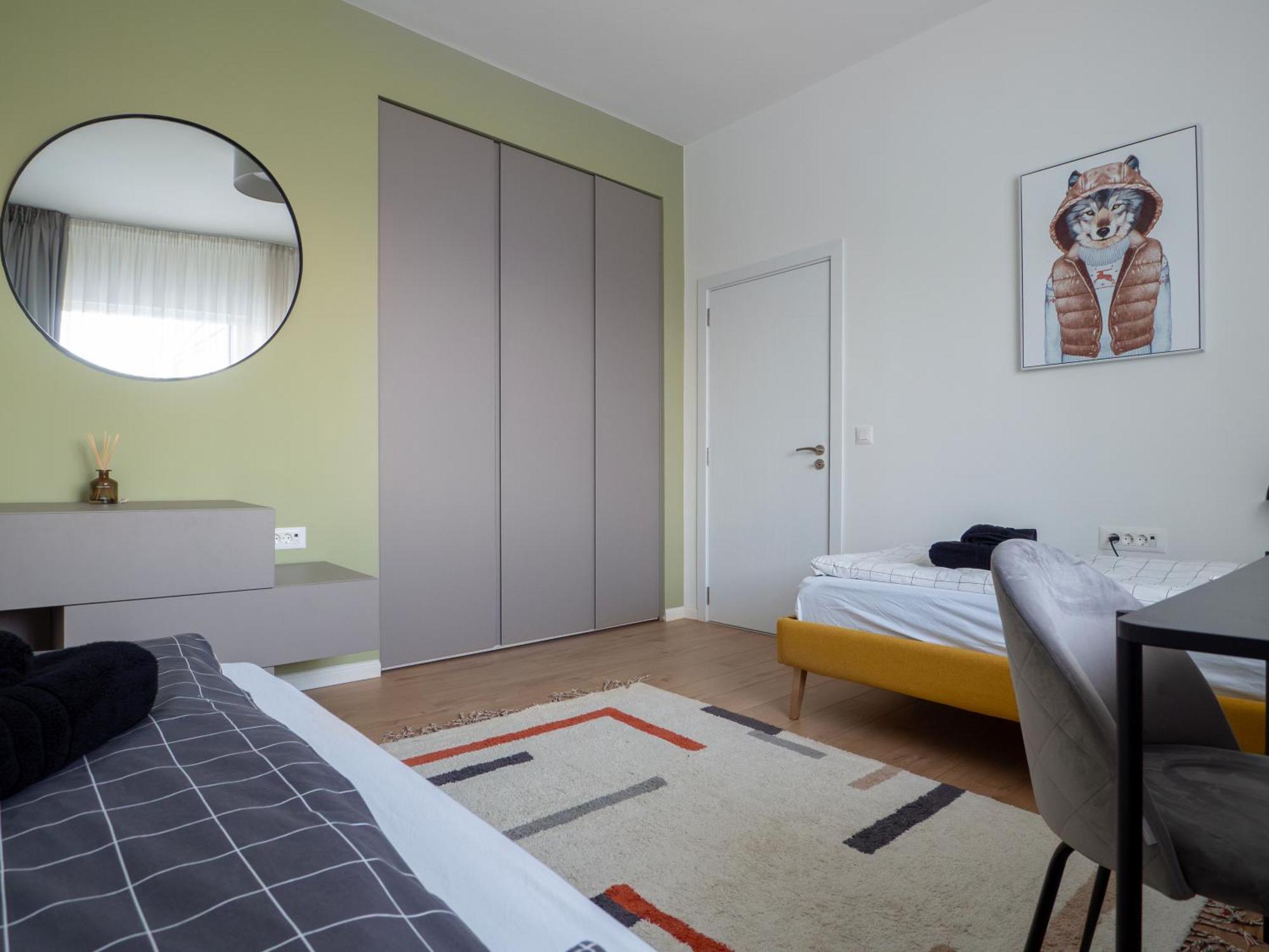 Central Apartment Parking Two Bedrooms Sky Terrace Sófia Exterior foto